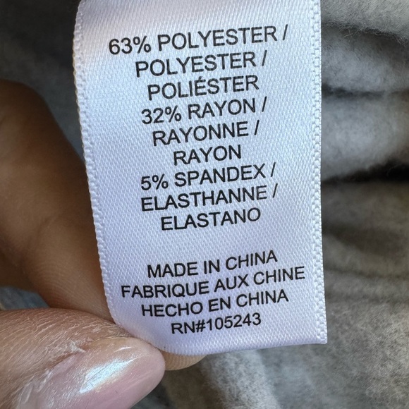 Bobeau Heather Gray Knit Bodycon Midi Dress | 3/4 Sleeve Casual XS - Picture 11 of 12